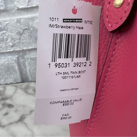 Coach Town Bucket Bag Crossbody Handbag In Strawberry Haze - Picture 12 of 12
